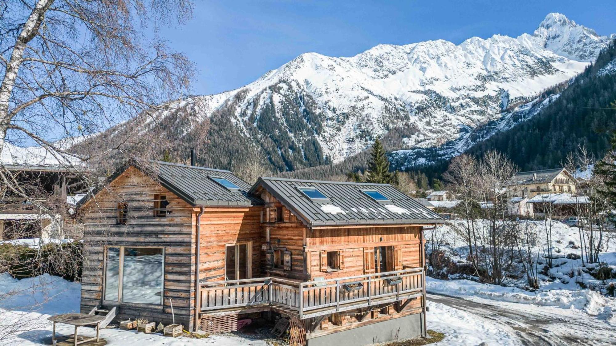 Face Aiguille Verte Ferienhaus Chamonix